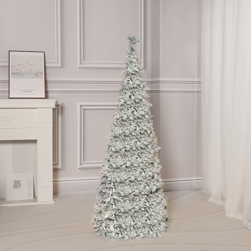 White Snowflake Folding Christmas Treed