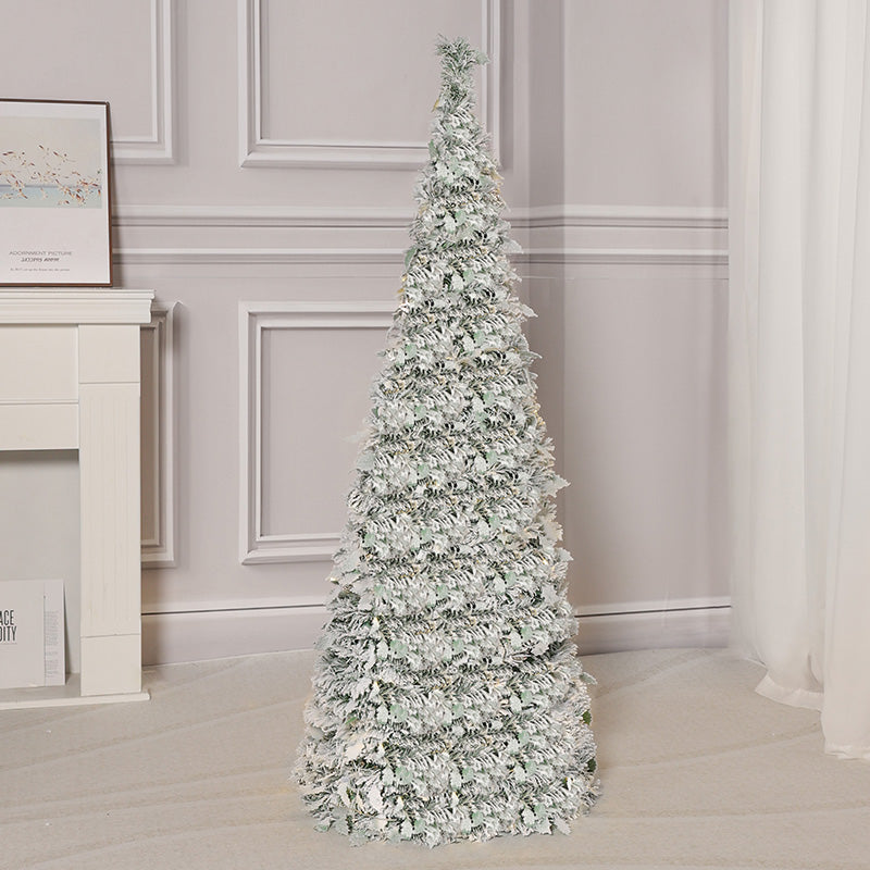 White Snowflake Folding Christmas Treed