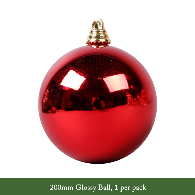 Red Christmas Hanging Ball Decorations