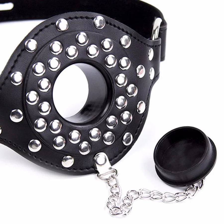 Studded Open-Mouth Gag