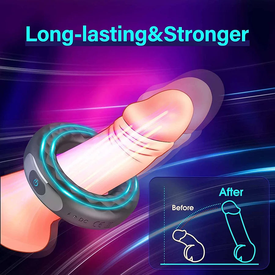 Remote Control Pleasure Delay Ring