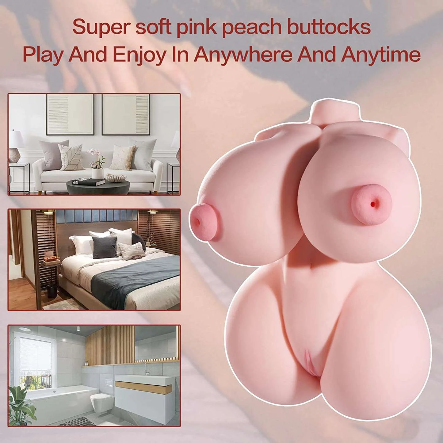 4-in-1 Sex Doll - Incredible Curves for Ultimate Pleasure (3.5kg)