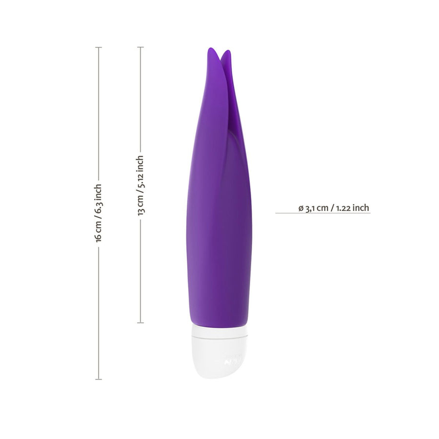 Waterproof Vibrator with Fluttering Tips