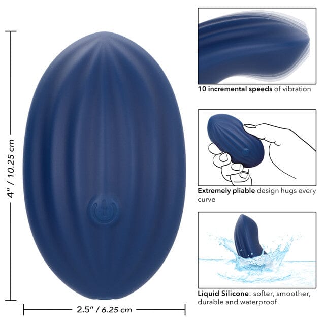 Velvet Curve Vibrator - Soft Silicone