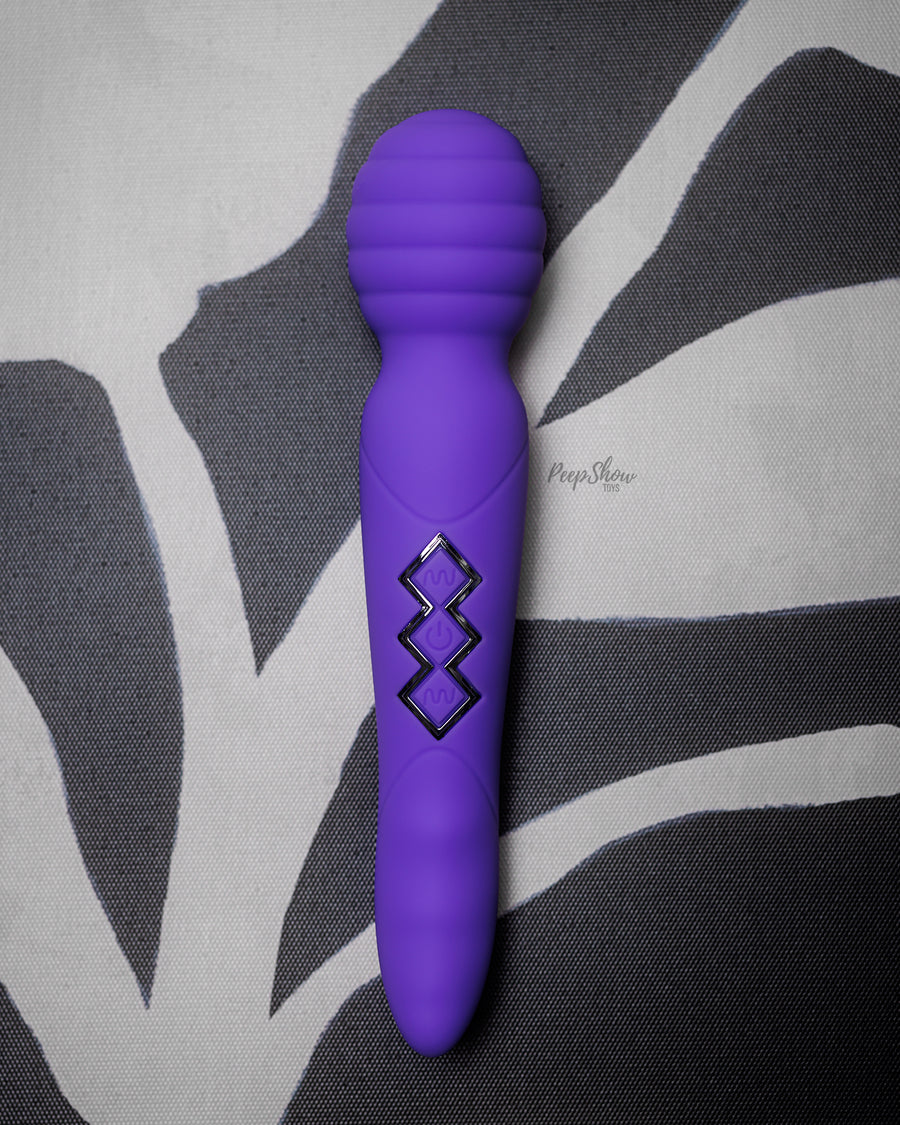 Dual-Ended Vibrator Wand and G-Spot Design