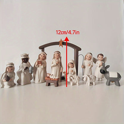 Jesus in the Manger Figurine