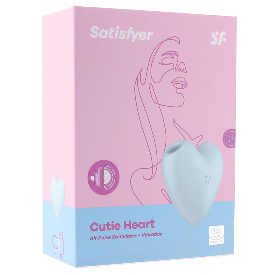 Air Pulse Vibrator in Heart Shape