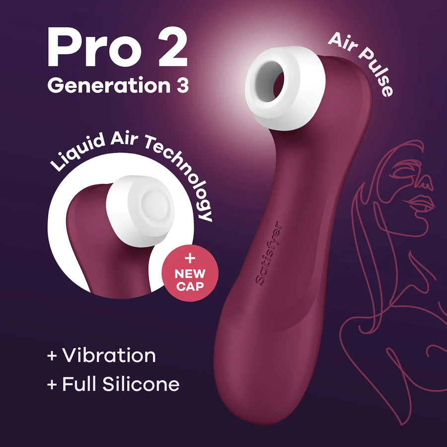 Air-Pulse Stimulator with Vibration & App Control