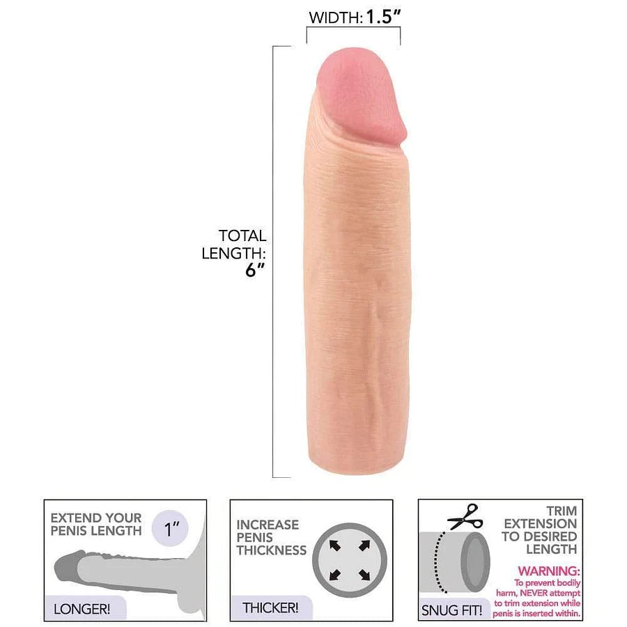 1-Inch Silicone Extension