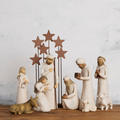 Three Wisemen and Metal Stars，10-piece Set