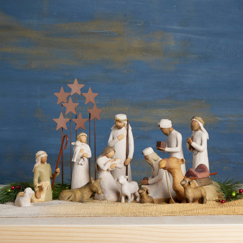 Three Wisemen with Metal Stars（14-piece Set）