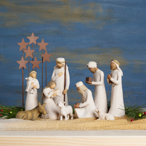 Three Wisemen and Metal Stars，10-piece Set