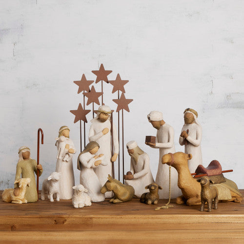 Three Wisemen with Metal Stars（14-piece Set）